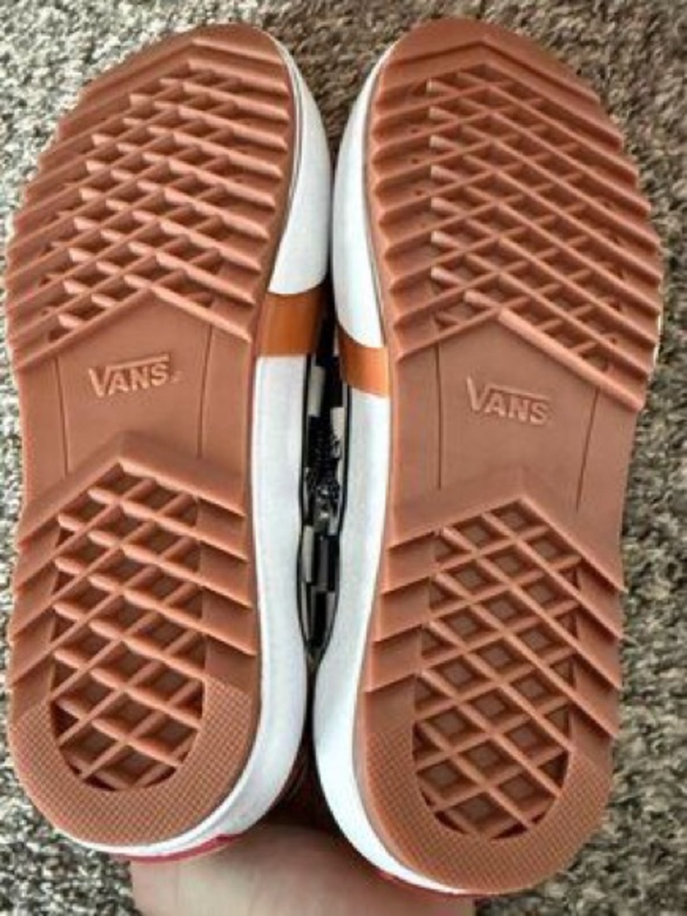 Vans Checkerboard Slip-On Platform with Gum Trim - Black & White - Picture 3 of 4
